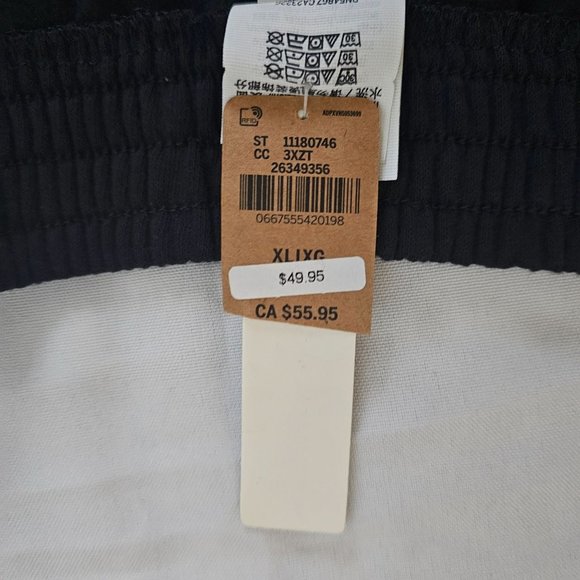 Victoria's Secret PINK Women's Black High Waist Full Length Campus Jogger XL NWT - Picture 9 of 15